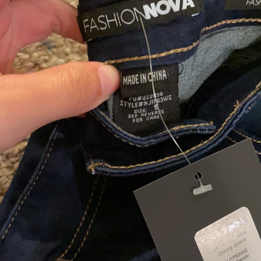 Women’s New Fashion Nova Alexa High Rise Skinny Je - Picture 9 of 11